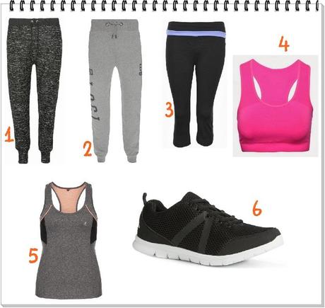 Wishlist Ropa de deporte low cost