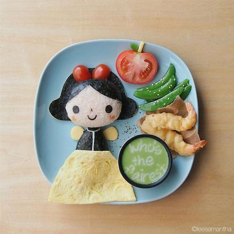 Amor de madre: ¡hacer arte con la comida!