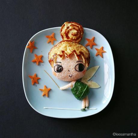 Amor de madre: ¡hacer arte con la comida!