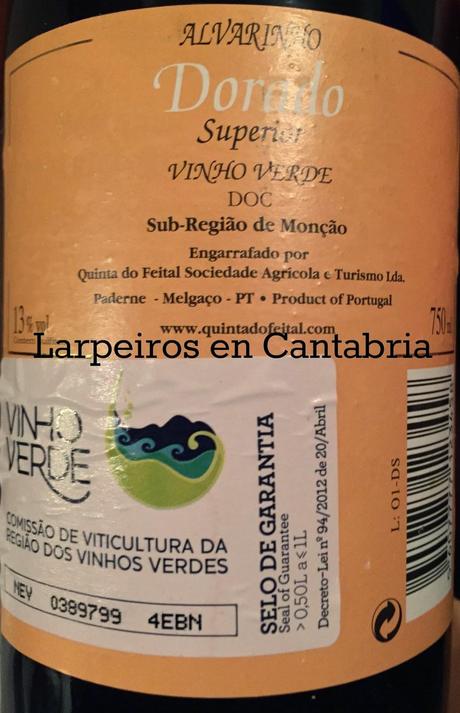 Vino Blanco Dorado Superior 2011: No podemos ser objetivos