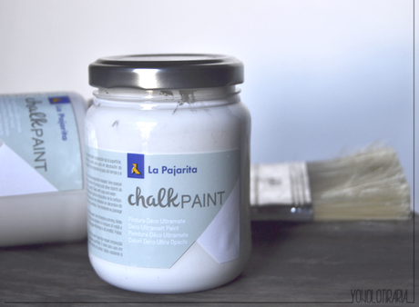 Renovando un taburete con chalk paint