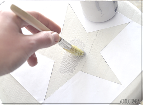 Renovando un taburete con chalk paint