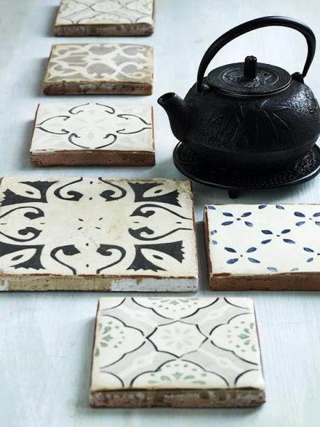 decorar con baldosa hidráulica