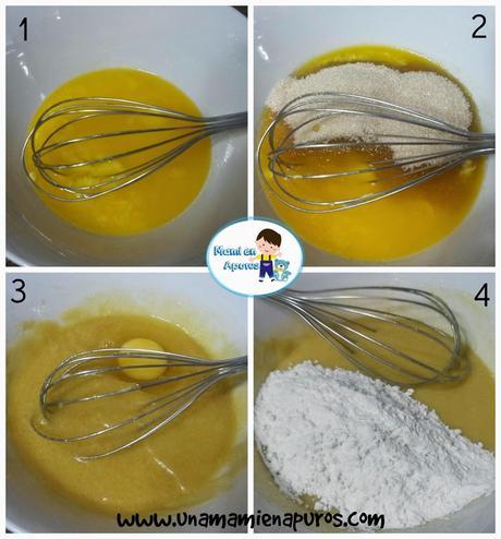 Keke marmoleado en microondas! Keke marmoleado en microondas!