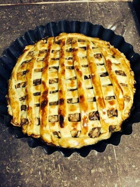 Pie de manzana casero