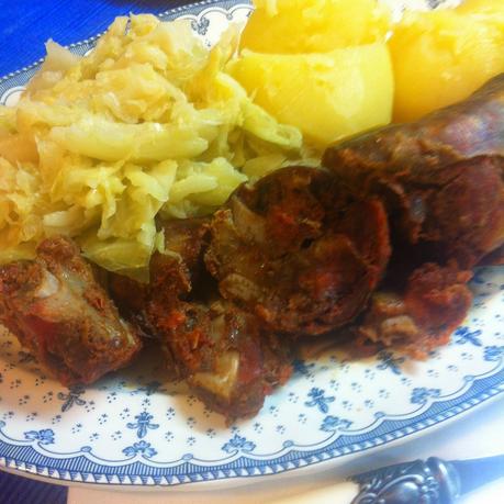 Androlla Con Patatas Y Repollo