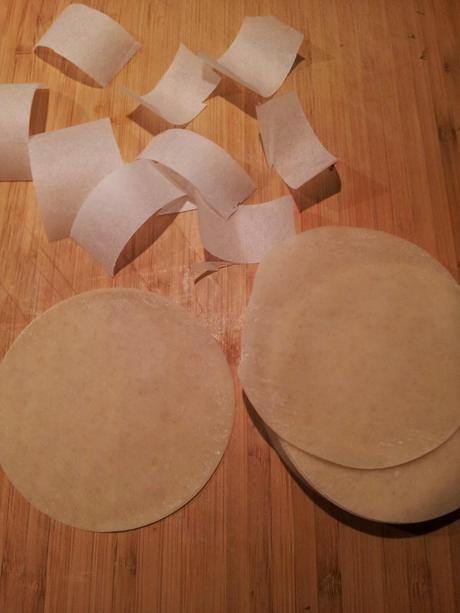 GYOZAS DE VERDURAS Y LANGOSTINOS CON SALSA DE KIBUCHI Y SOJA (Cena#70)