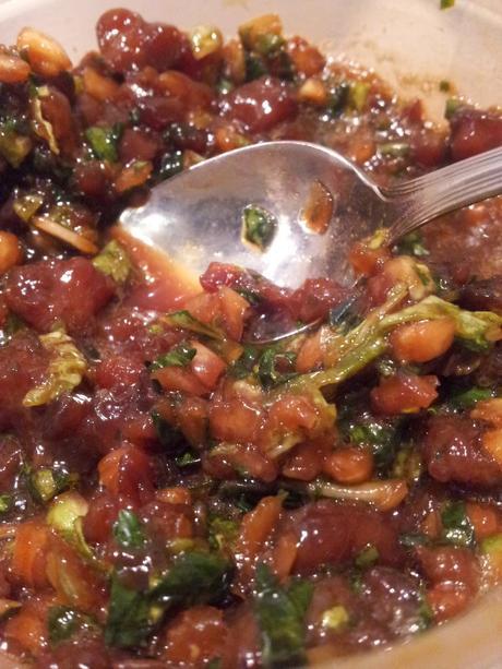 GYOZAS DE VERDURAS Y LANGOSTINOS CON SALSA DE KIBUCHI Y SOJA (Cena#70)