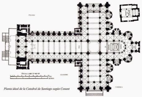 La catedral de Santiago de Compostela