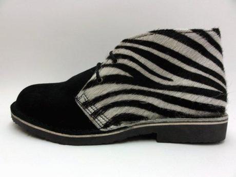 Zapatos de safari de Beatria con animal print