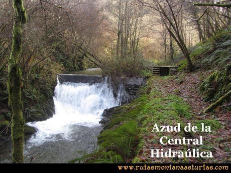 Senda de Bustavil, Tineo, PR AS-288: Azud de la central Senda de Bustavil, Tineo, PR AS-288: Azud de la central