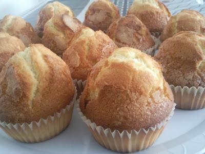 Madalenas de nata en las Recetas de Mamadedos