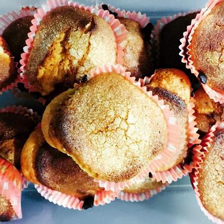 Madalenas de nata en las Recetas de Mamadedos