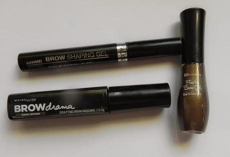 Comparativa de máscaras para cejas (Isadora, Maybelline y BH Cosmetics)