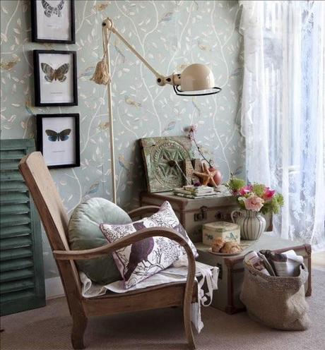 12 Ideas de papel pintado de  inspiración escandinava /12 Ideas Scandinavian style wallpaper