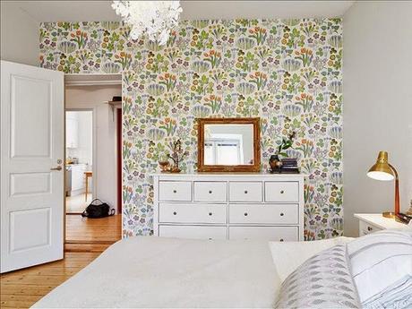 12 Ideas de papel pintado de  inspiración escandinava /12 Ideas Scandinavian style wallpaper