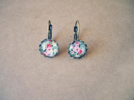 Subasta Pendientes Shabby Chic