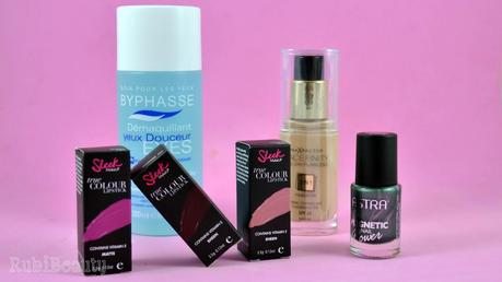 rubibeauty haul primor labiales sleek face finity max factor