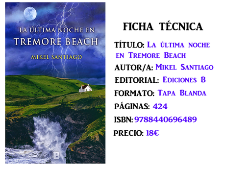 Reseña: La última noche en Tremore Beach, de Mikel Santiago