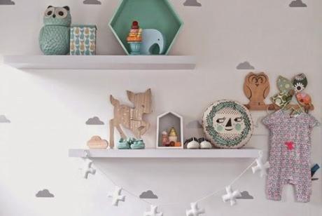 Como decorar en TURQUESA Y GRIS una habitación de BEBÉ! - Paperblog