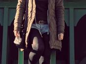 Comfy look: navy kaki shorts