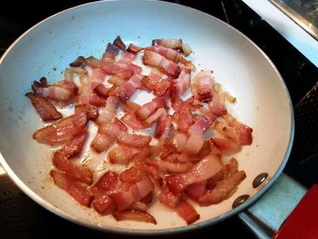 Pasta Paccheri con guisantes y bacon paccheriguisantesbacon1