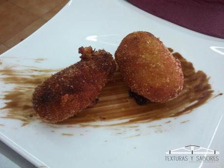 Croquetas de setas y jamón serrano