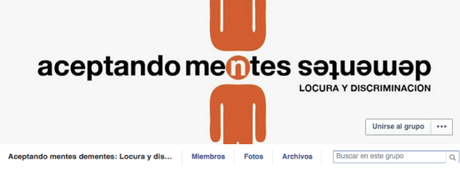 Grupo de Facebook: Aceptando Mentes Dementes