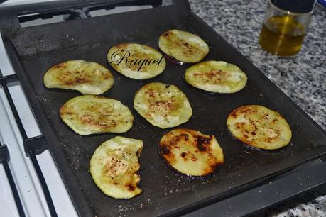 Merluza al Pimentón con Ajos y Berenjenas a la Plancha