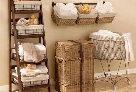 DETALLES PARA EL HOGAR: CESTAS DE MIMBRE