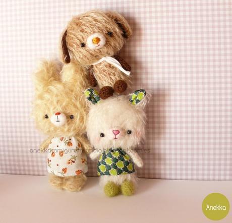 mohair dolls anekka handmade