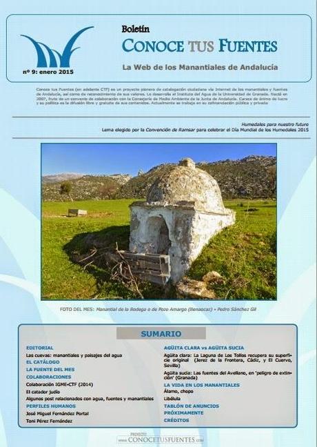 Boletín de ENERO de Conoce tus Fuentes