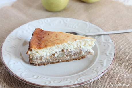 Cheesecake de manzana