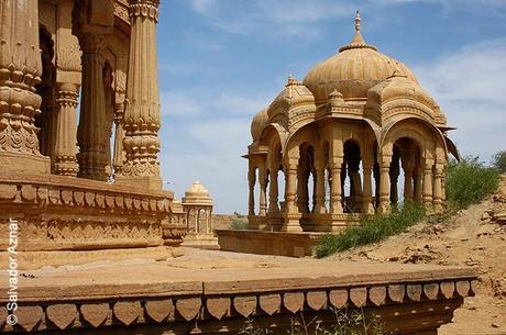 Cenotafios de Bada Bagh, en las afueras de Jaisalmer