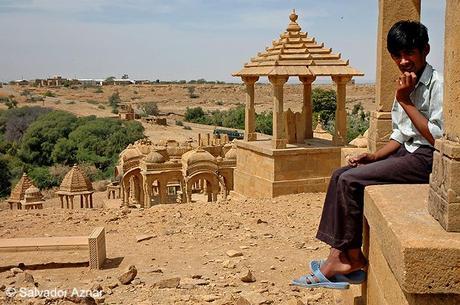 Cenotafios de Bada Bagh, en las afueras de Jaisalmer
