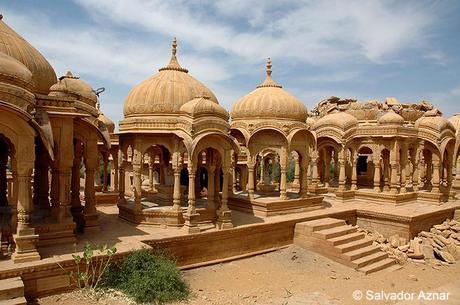Cenotafios de Bada Bagh, en las afueras de Jaisalmer