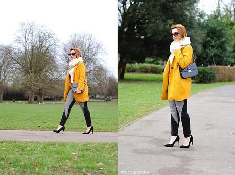 Look of the day: Jogger pants & Wool coat lovelystyle (9)