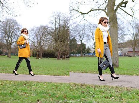 Look of the day: Jogger pants & Wool coat lovelystyle (7)