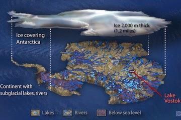 Lago Vostok, el inmenso lago bajo el hielo de la Antártida