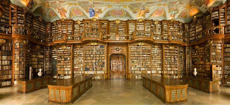 bilioteca monasterio san florian, austria, bibliotecas del mundo, mejores bibliotecas mundo, el zorro con gafas