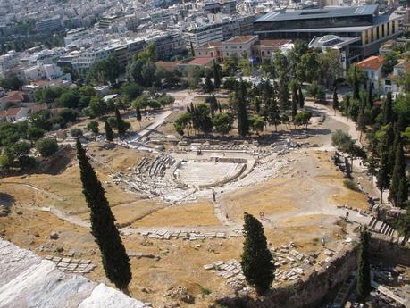 Teatro de Dioniso, uno de los más importantes de la época.