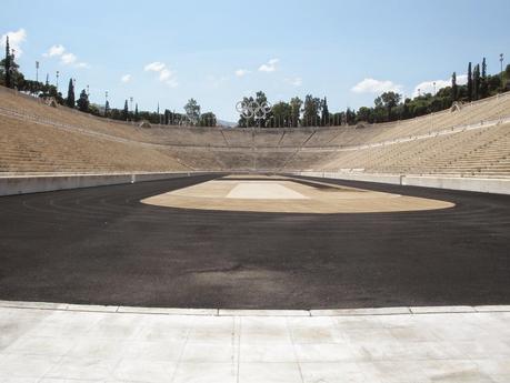 Estadio Panathinaikó, Atenas, el cuál acogió la Primera Edición de los Juegos Olímpicos en 1896.