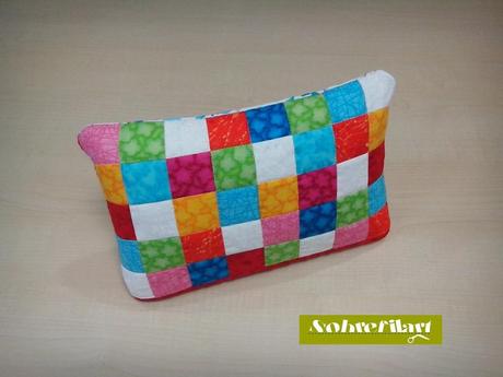 MANTA COJÍN DE PATCHWORK PARA LAS PRIMERAS ETAPAS DE LOS BEBÉS