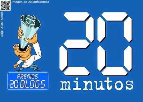 laBlogotecaTURISTAlcalá: Vota el mejor blog del año 2014 en la IX edición de los Premios 20Blogs de laBlogoteca de 20minutos desde el 6 de Febrero hasta el 2 de Marzo de 2015.