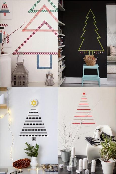 NAVIDAD CON WASHI TAPE