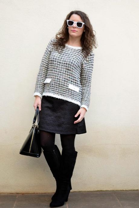 Working girl: Tweed