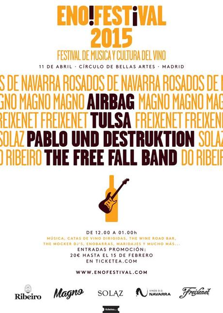 EnoFestival 2015: Airbag, Tulsa, Pablo Und Destruktion, The Free Fall Band...