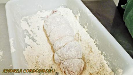 ROLLITO DE POLLO CON SALSA MOZÁRABE