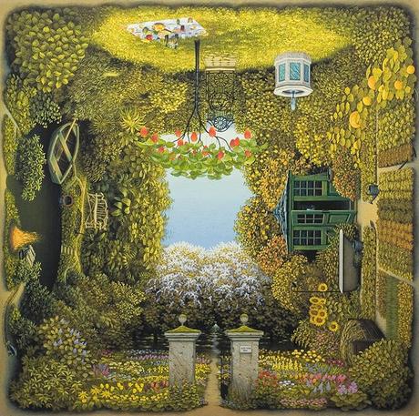 Pintura por los 4 lados de Jacek Yerka