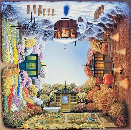 Pintura por los 4 lados de Jacek Yerka